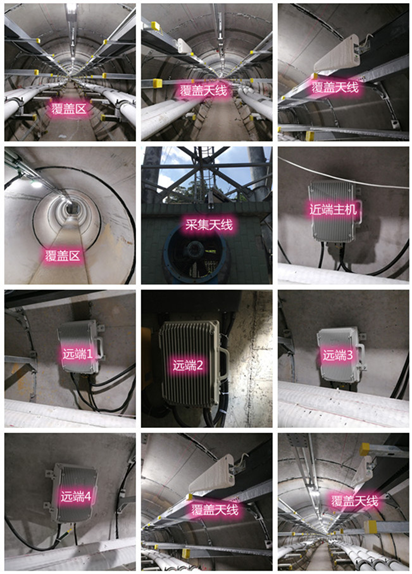  民勤电力管廊覆盖天线方案案例